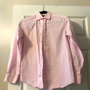 Boys Michael Kors light pink L/S button down